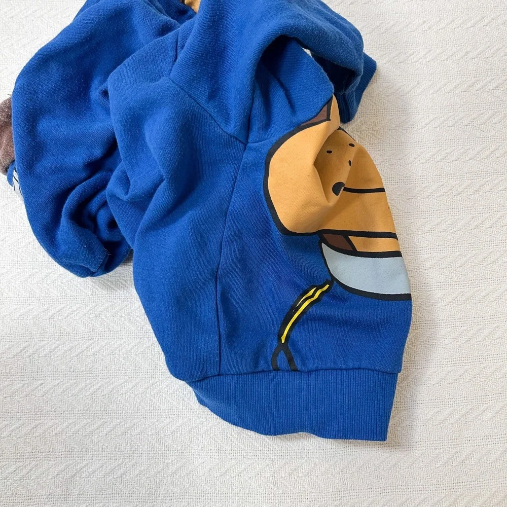 Paw Patrol Chase Jacket Zip Up - 3T - costume, hooded ears, blue, long sleeve